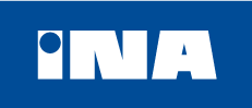 white ina logo